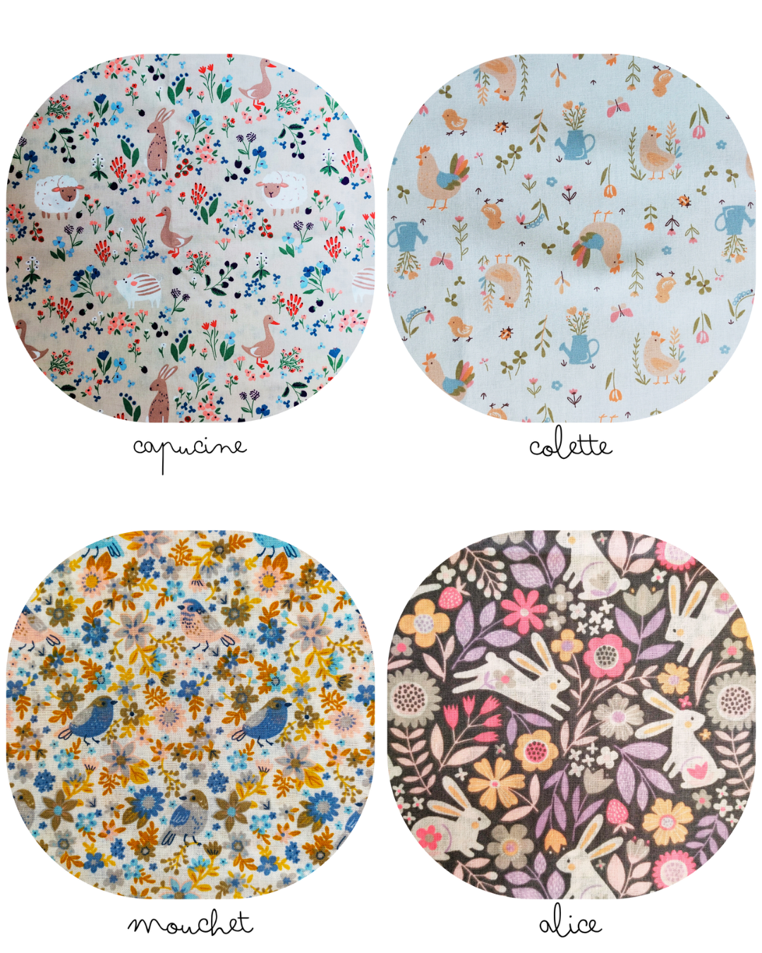 Bavoirs Nuage ● Imprimés Animaux
