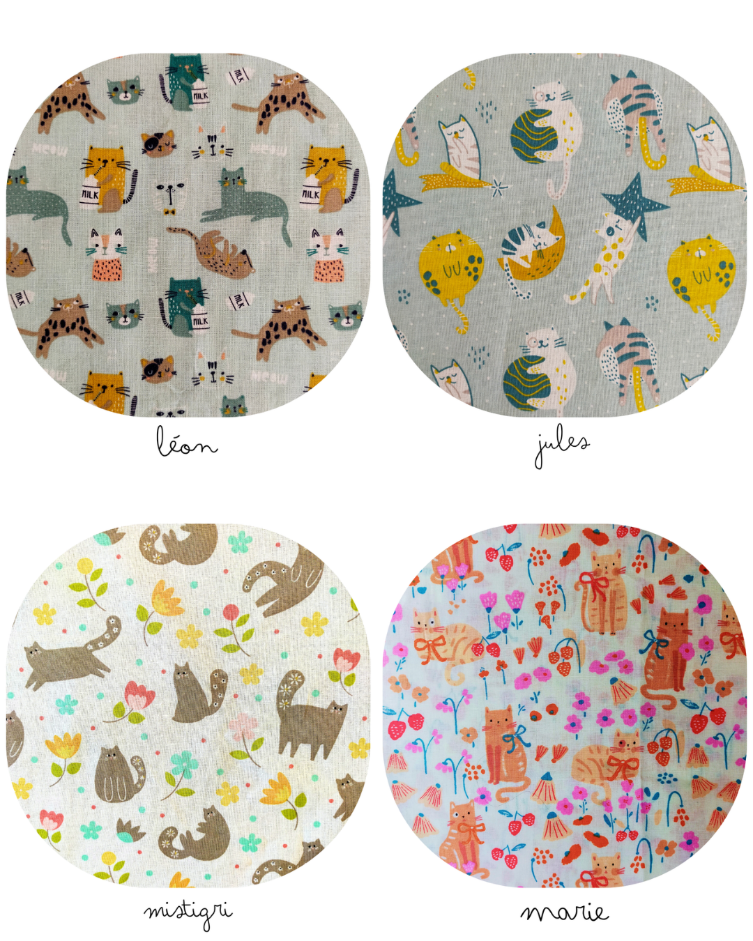 Bavoirs Nuage ● Imprimés Animaux