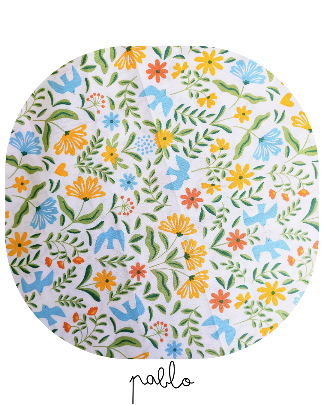 Bavoirs Nuage ● Imprimés Floraux